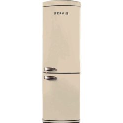 Servis C60185NFC Retro Frost Free Fridge Freezer in Classic Cream